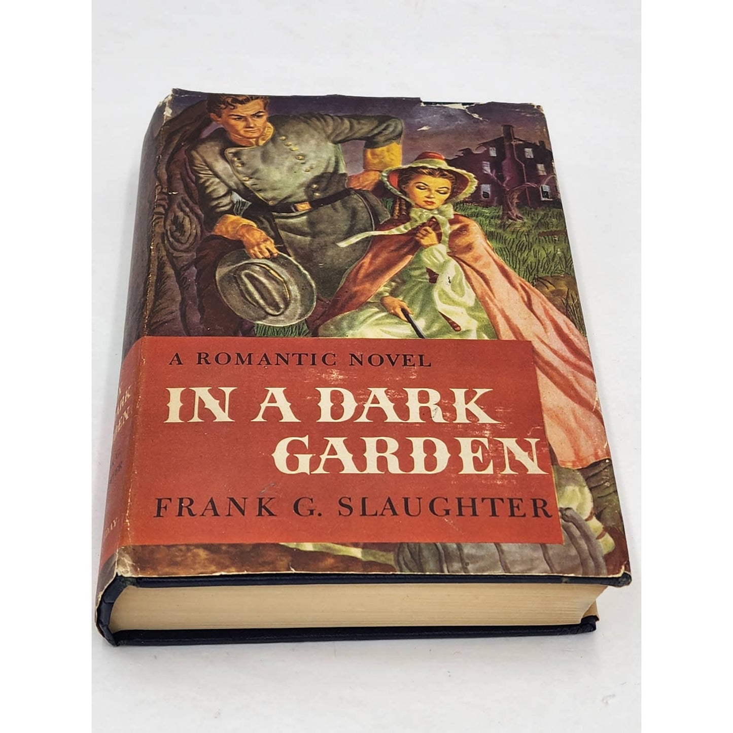 In A Dark Garden Frank Slaughter Romantic Novel Historical Victoria Vintage 1947