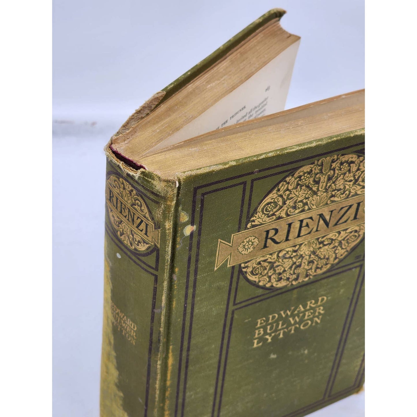 Rienzi Edward Bulwer Lytton Last Roman Tribunes Cola di Rienzo Rare Antiquarian