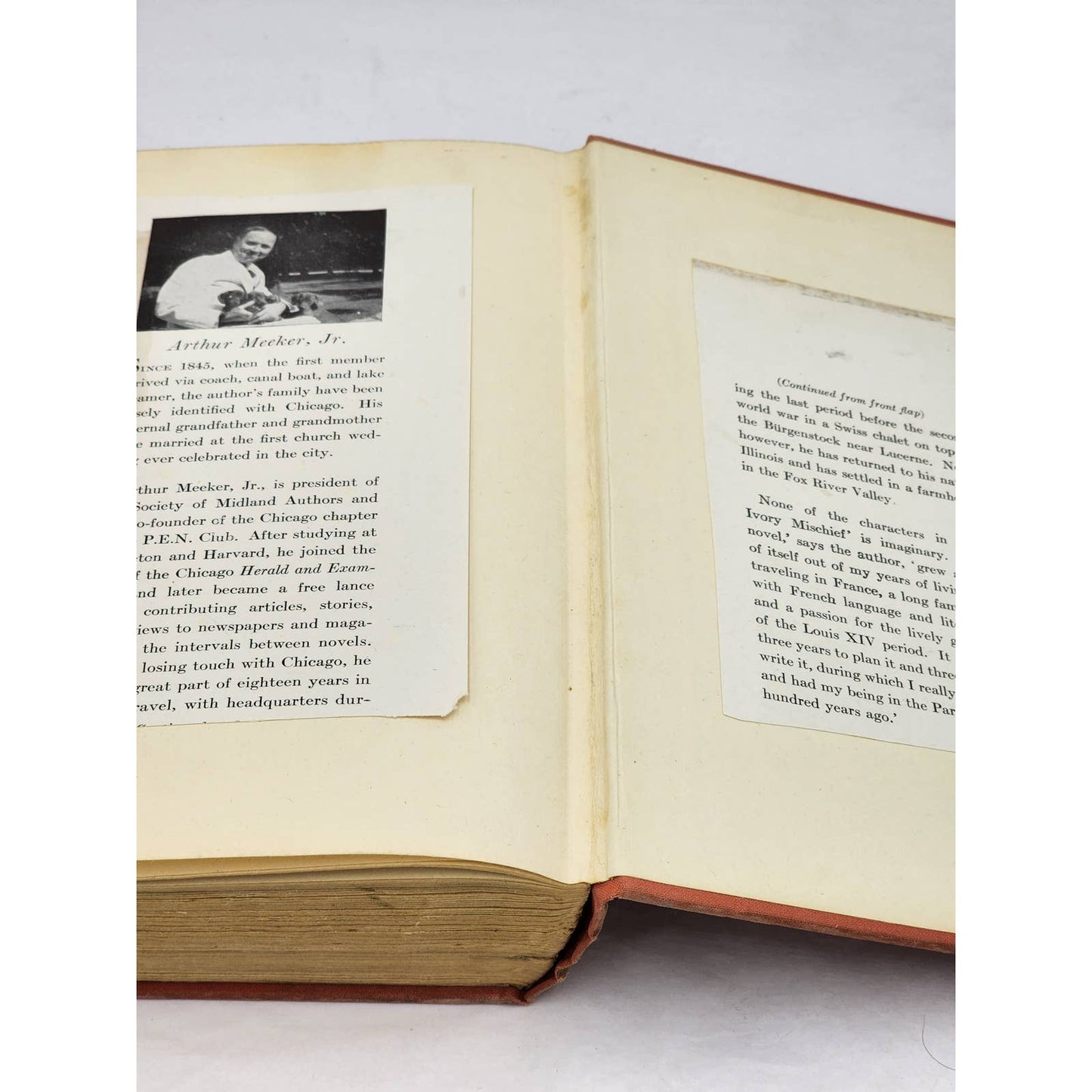 The Ivory Mischief By Arthur Meeker Jr Vintage 1942