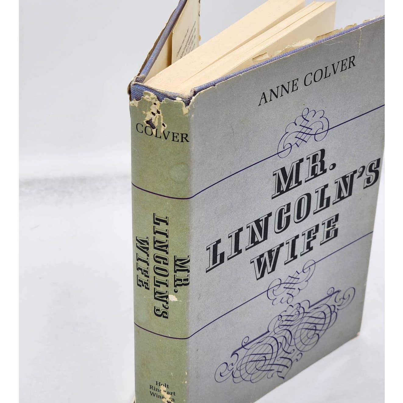 Mr. Lincoln's Wife By Anne Colver Mary Todd Lincoln First Lady Biography Vintage