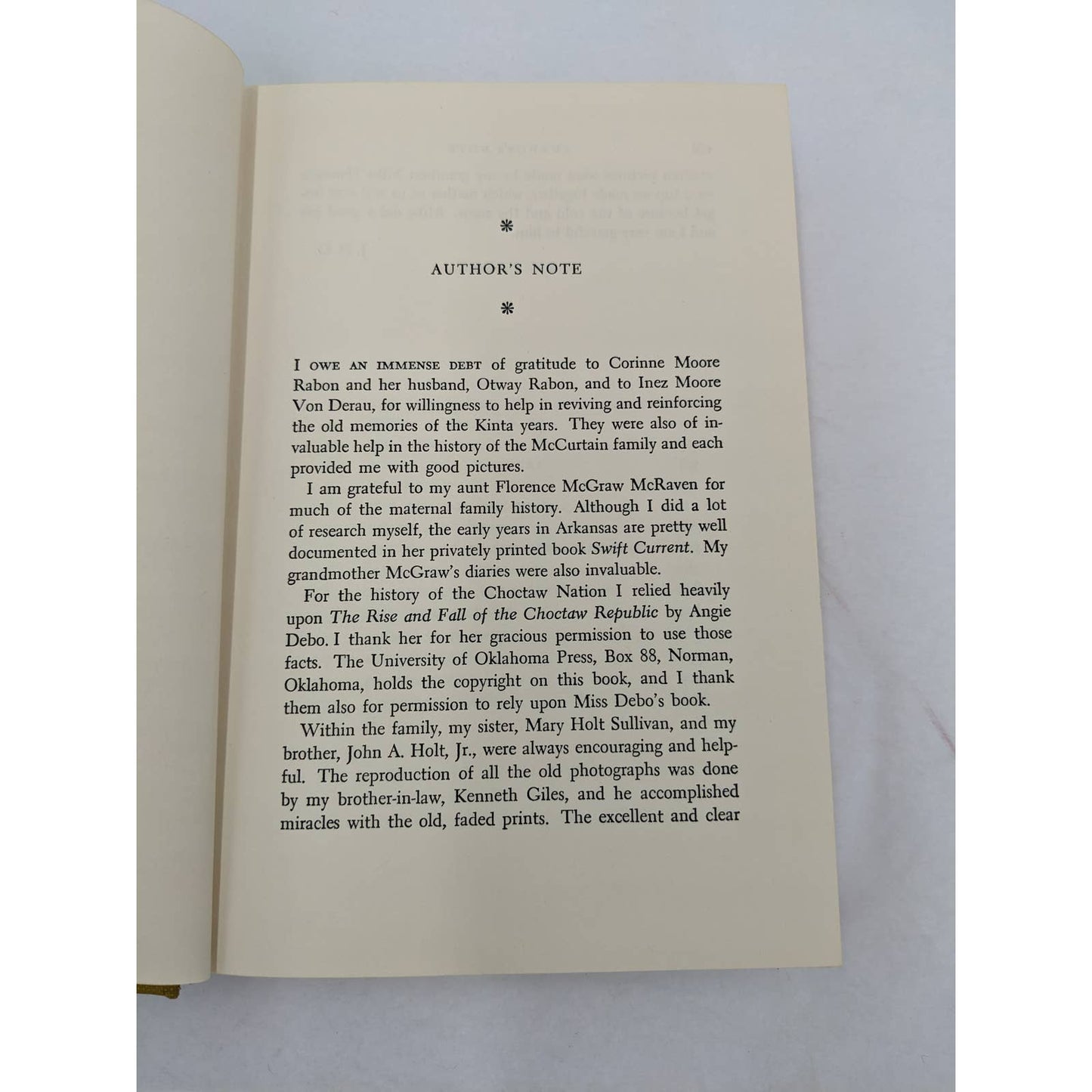 Kinta Years By Janice Holt Giles Vintage First Printing Childhood Biography 1973