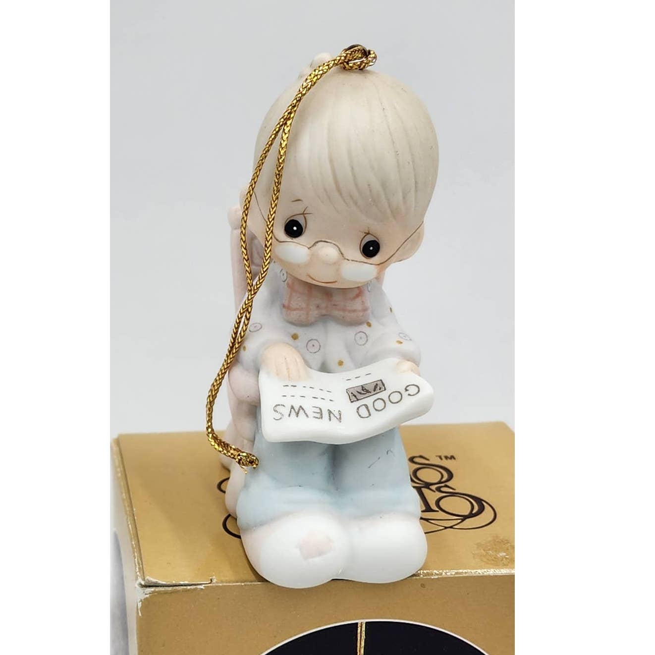 Precious Moments Figurine Perfect Grandpa 1983 E-0517 Vintage W/Box Tags