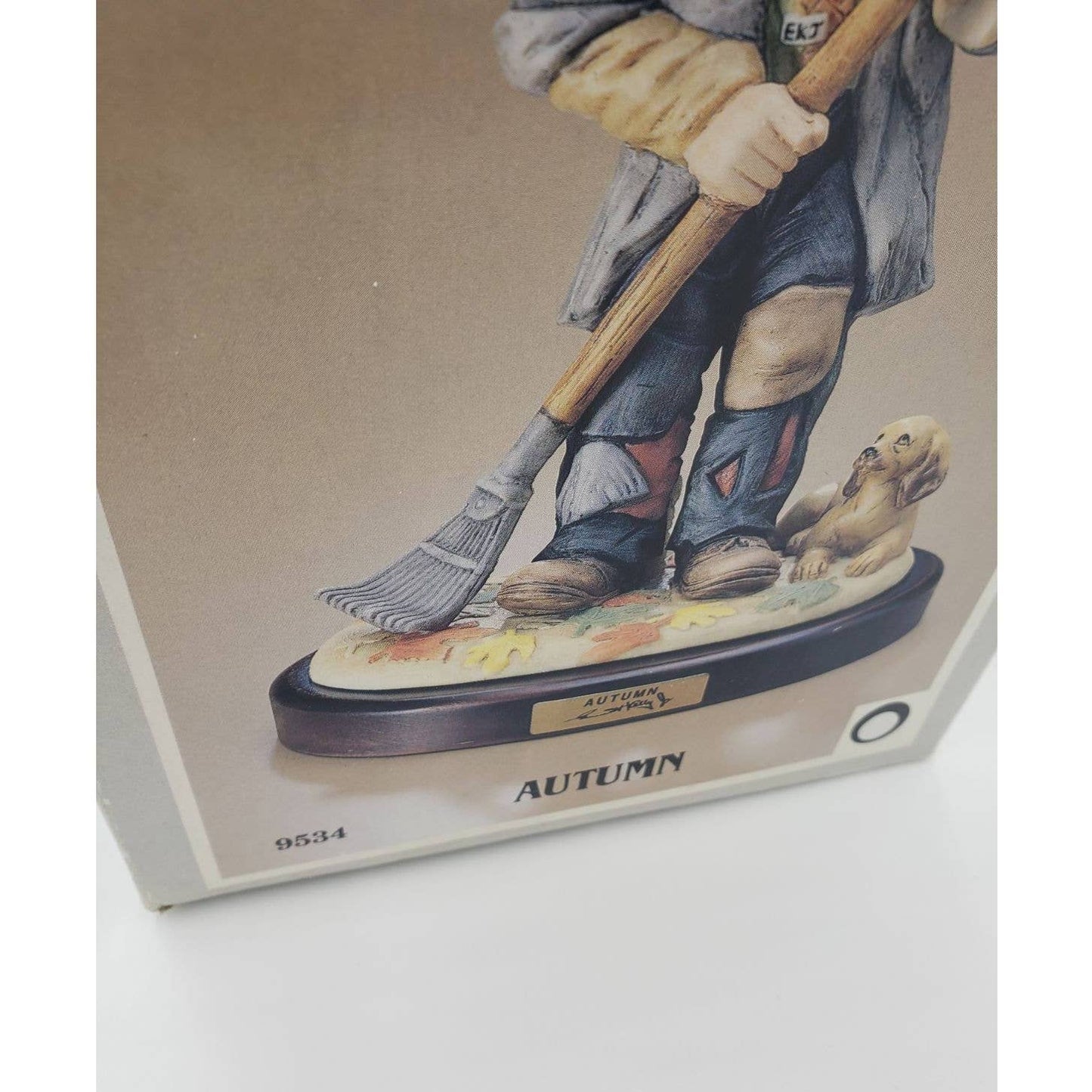 Flambro Emmett Kelly Jr 4 Season Collection Clown Figurine Autumn 9534 Limited