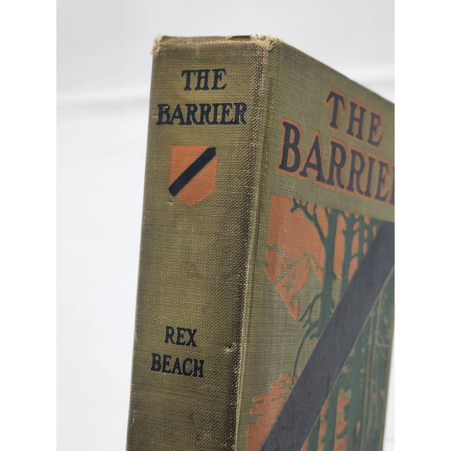 Barrier Rex Beach Flambeau Alaska Vintage Adventure Love Novel Antiquarian 1908