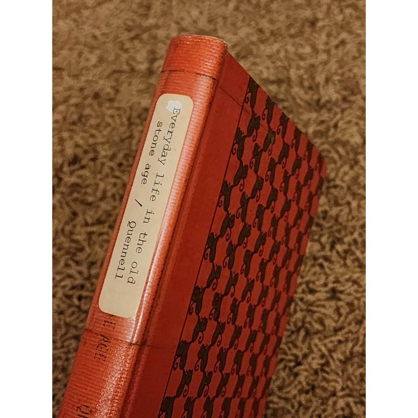 Everyday Life In The Old Stone Age Marjorie And Quennell Illustrated Vintage
