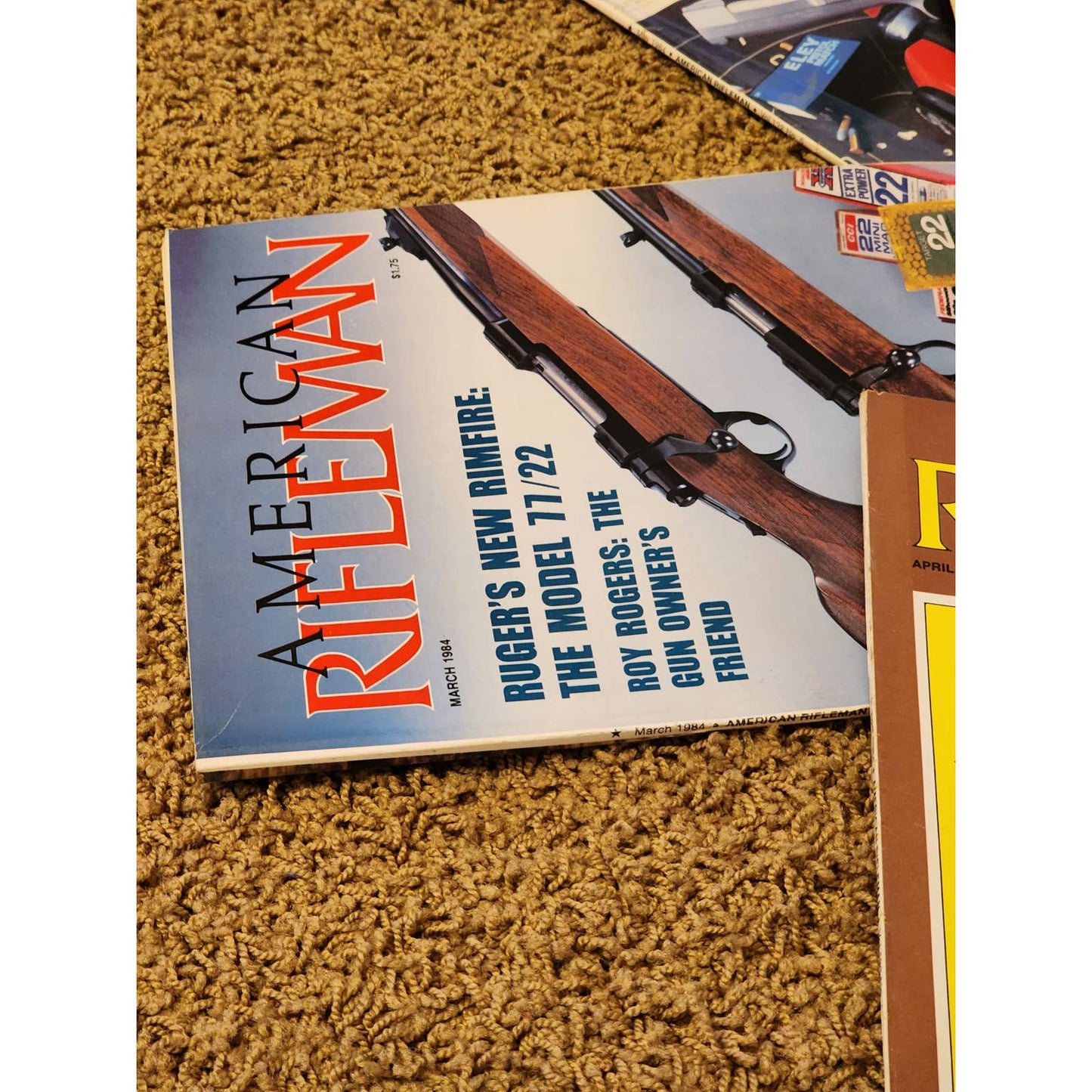1984 The American Rifleman Magazine Lot 12 Vintage American History Hunting NRA