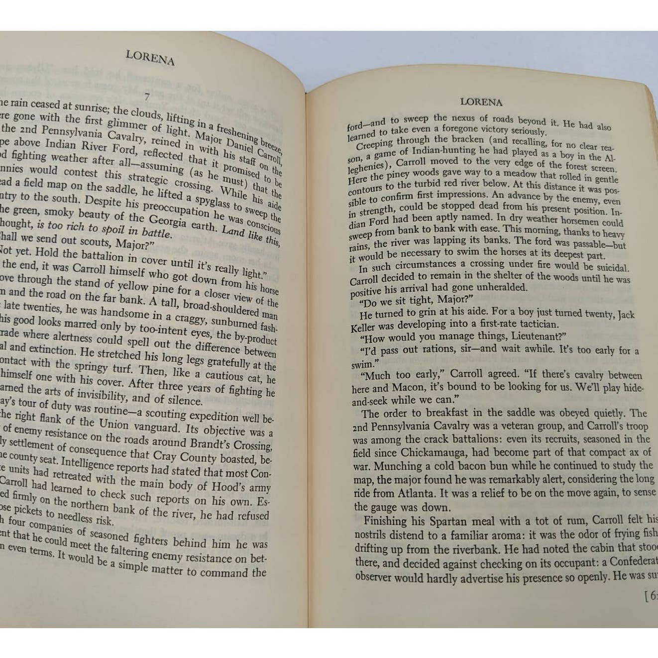 Lorena By Frank G. Slaughter Vintage Novel Book Club Edition W/Jacket 1959