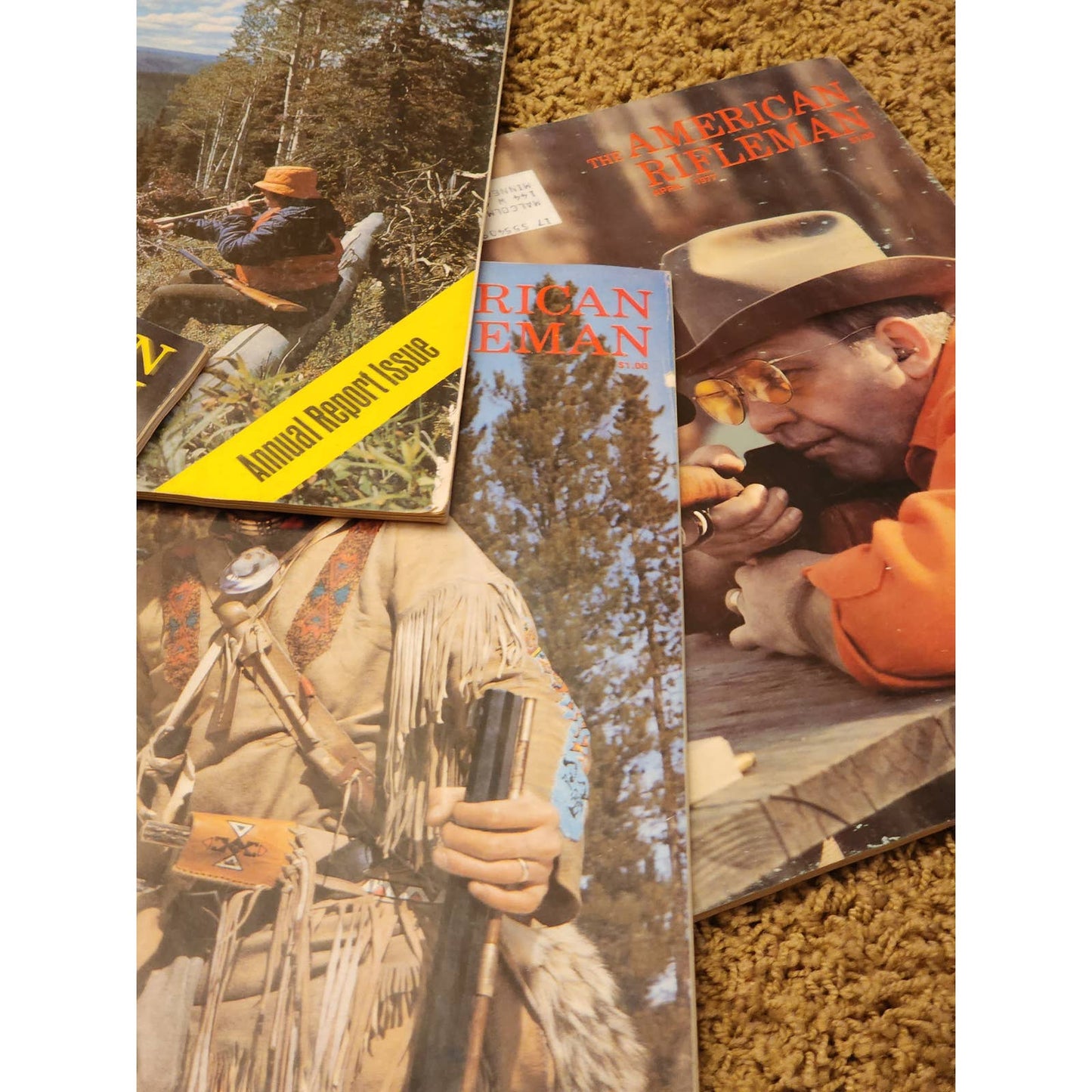 1977 The American Rifleman Magazine Lot 12 Vintage American History Hunting NRA