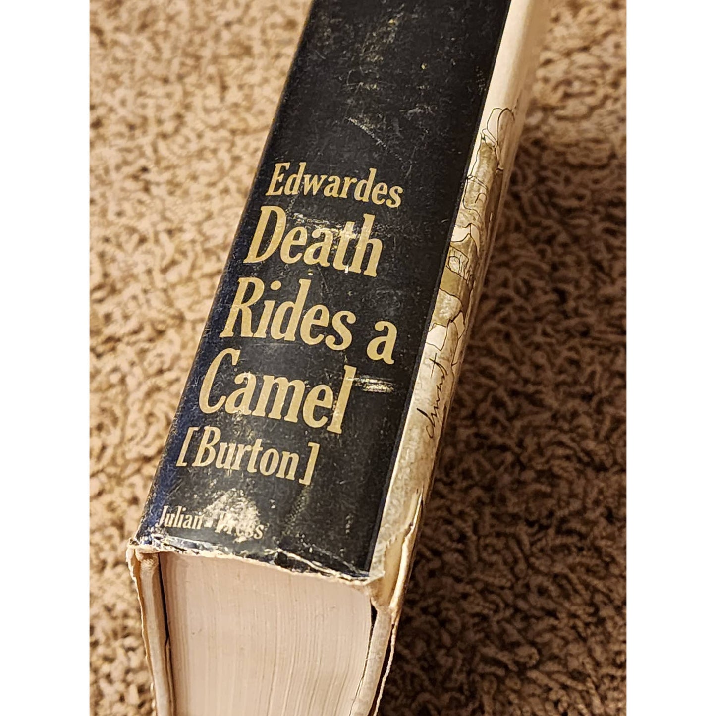Death Rides A Camel Biography Sir Richard Burton By Allen Edwardes Vintage 1963