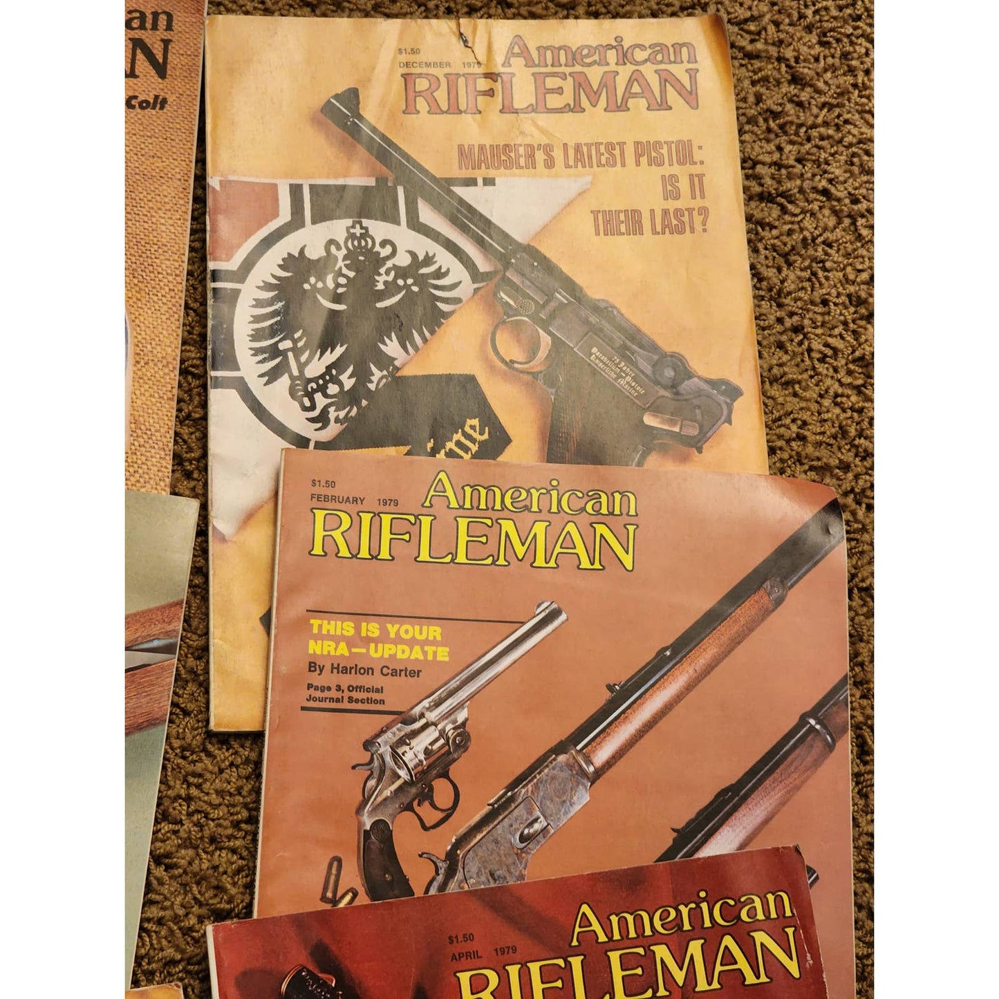 1979 The American Rifleman Magazine Lot 12 Vintage American History Hunting NRA