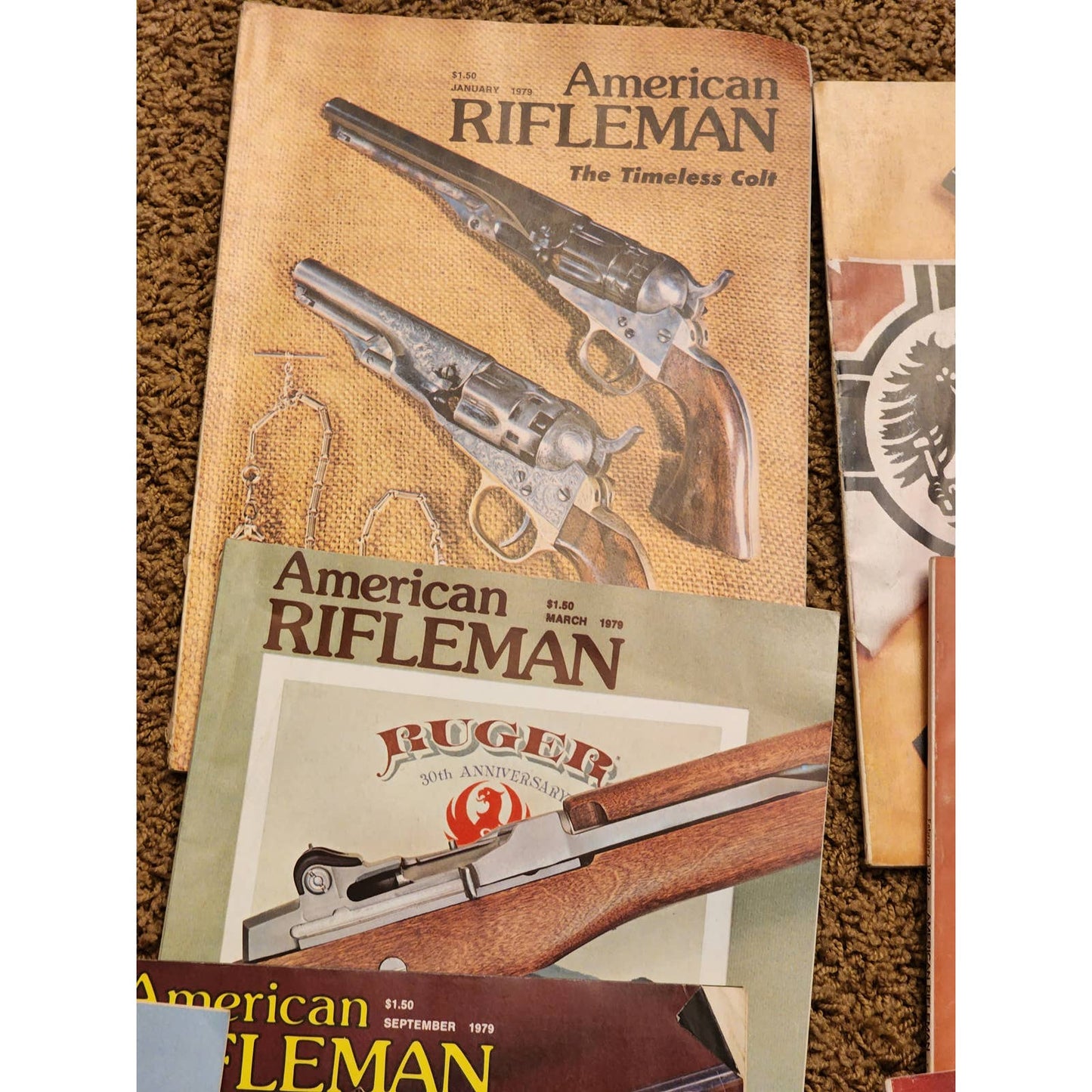 1979 The American Rifleman Magazine Lot 12 Vintage American History Hunting NRA