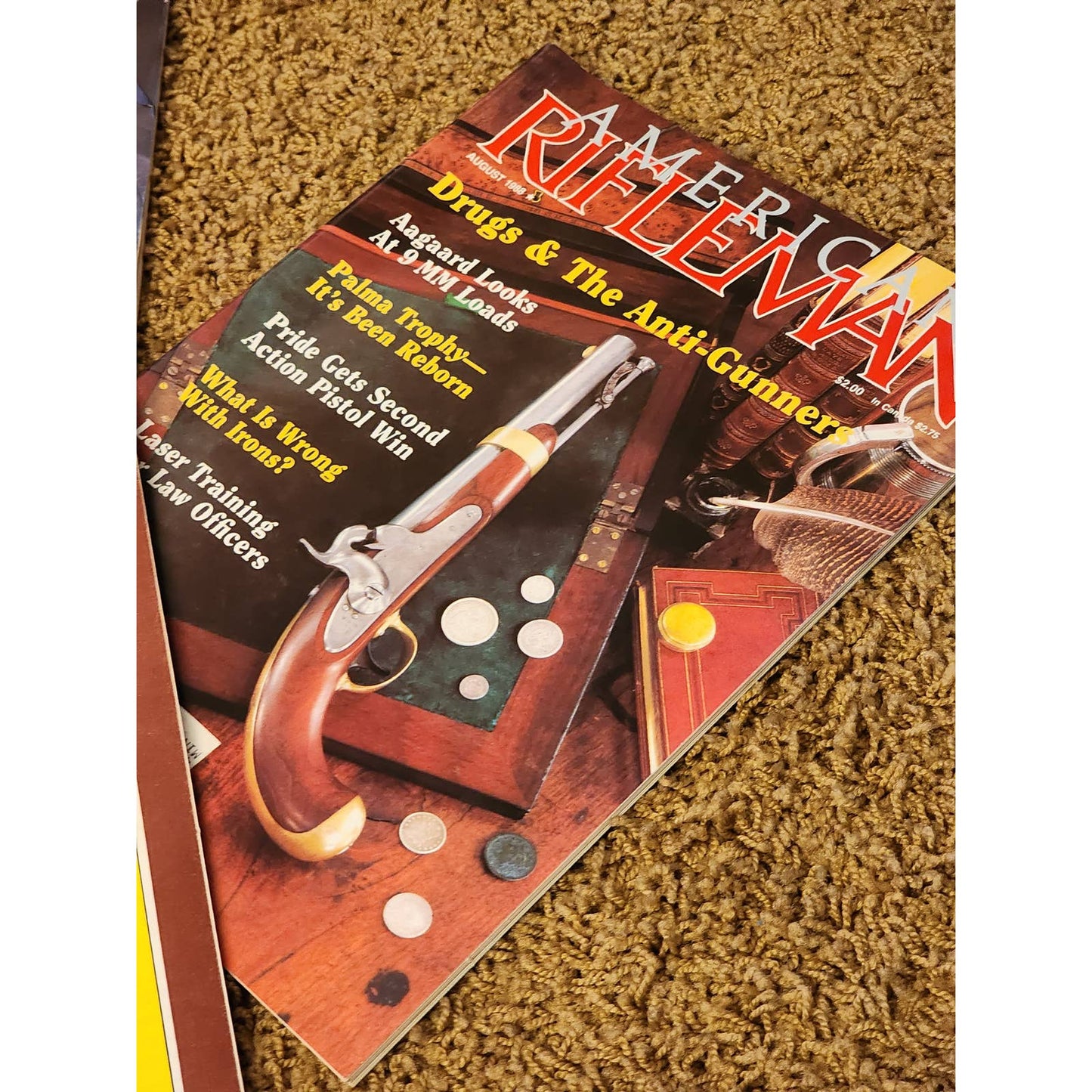 1988 The American Rifleman Magazine Lot 12 Vintage American History Hunting NRA