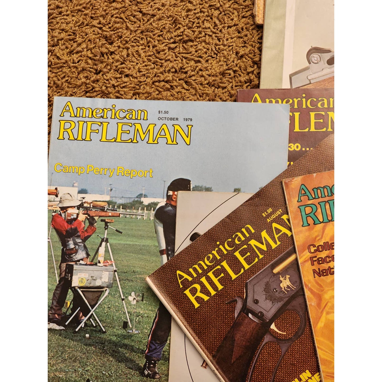 1979 The American Rifleman Magazine Lot 12 Vintage American History Hunting NRA