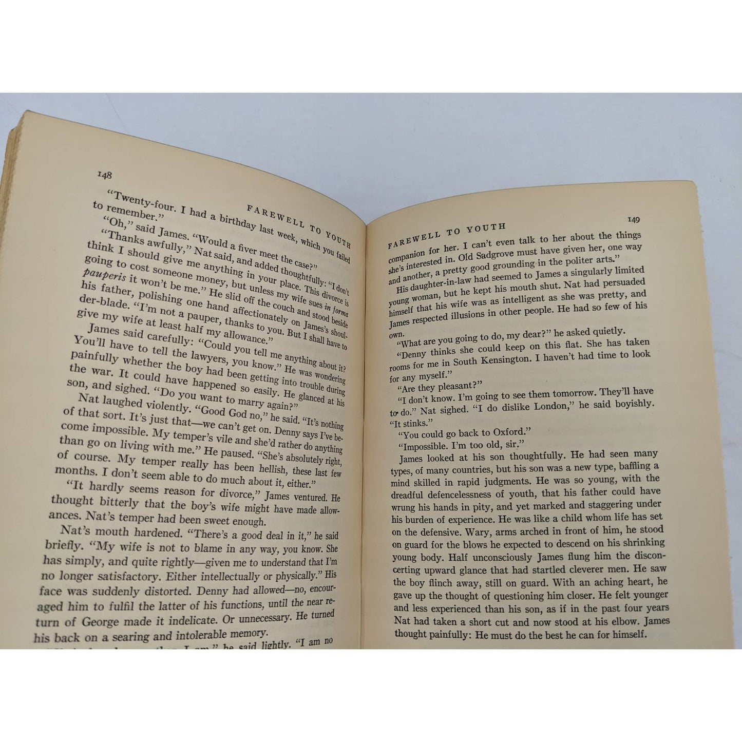 Farewell To Youth By Storm Jameson Novel War Vintage 1928