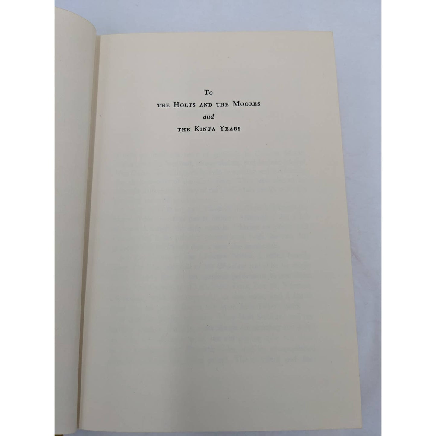 Kinta Years By Janice Holt Giles Vintage First Printing Childhood Biography 1973