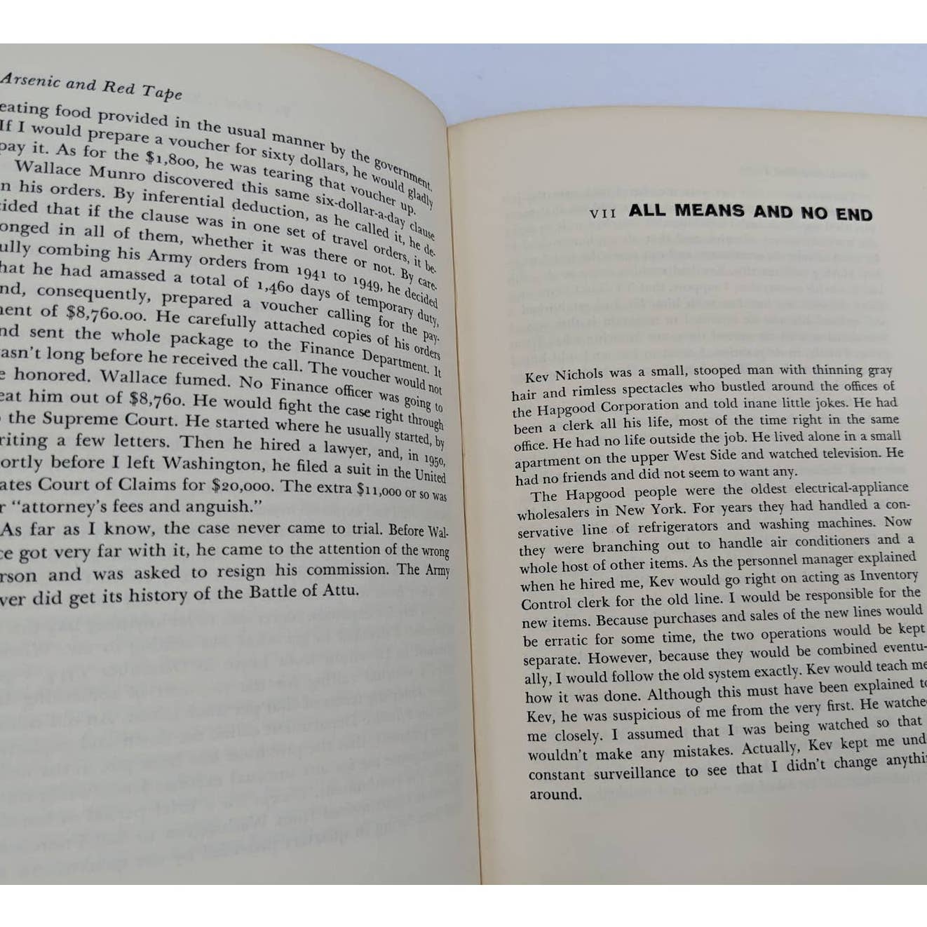 Arsenic And Red Tape By Edmund G. Love Vintage Mystery Novel 1960
