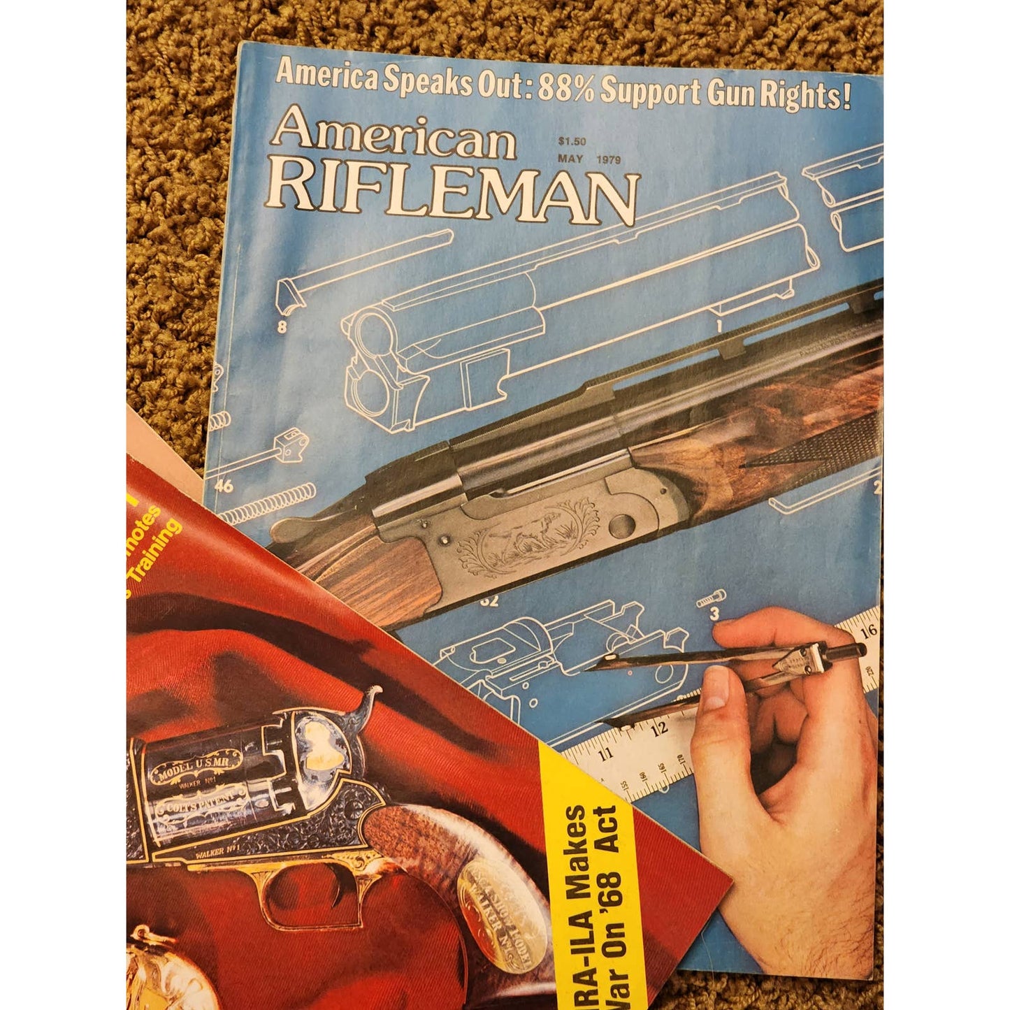 1979 The American Rifleman Magazine Lot 12 Vintage American History Hunting NRA