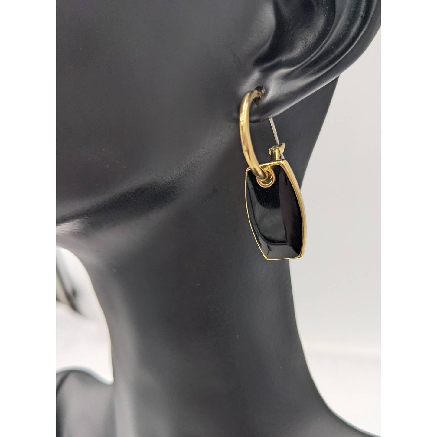 Dangle Drop Earrings Women Black Elegant Classy Cute Set Fashion Jewelry