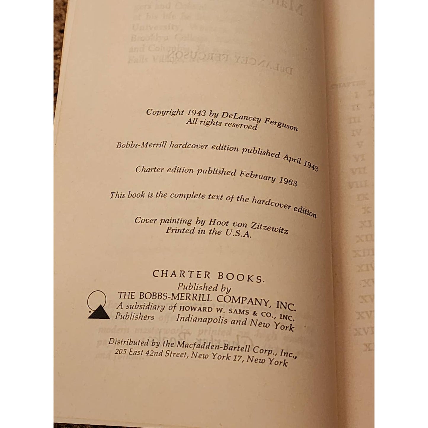 Mark Twain Man And Legend By DeLancey Ferguson Biography Vintage 1963