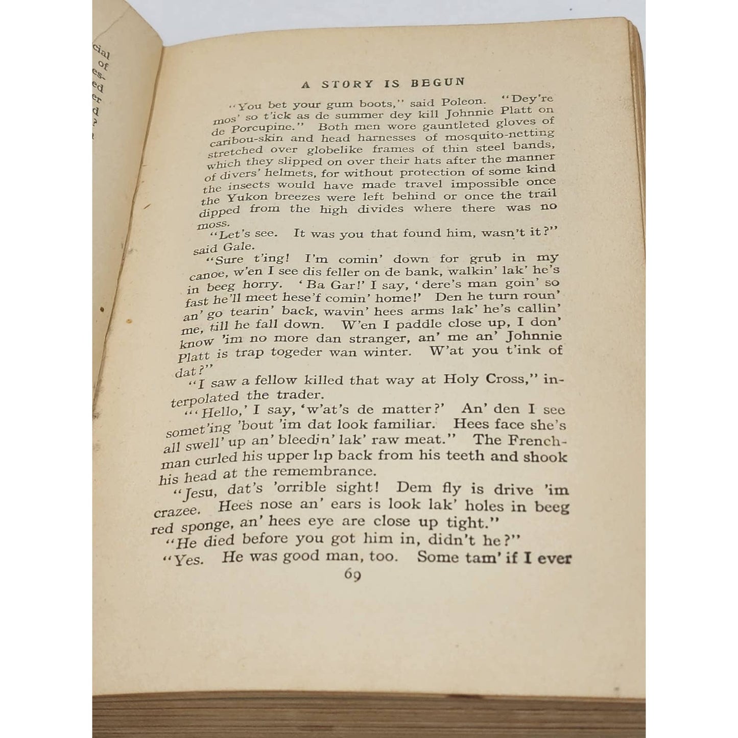 Barrier Rex Beach Flambeau Alaska Vintage Adventure Love Novel Antiquarian 1908