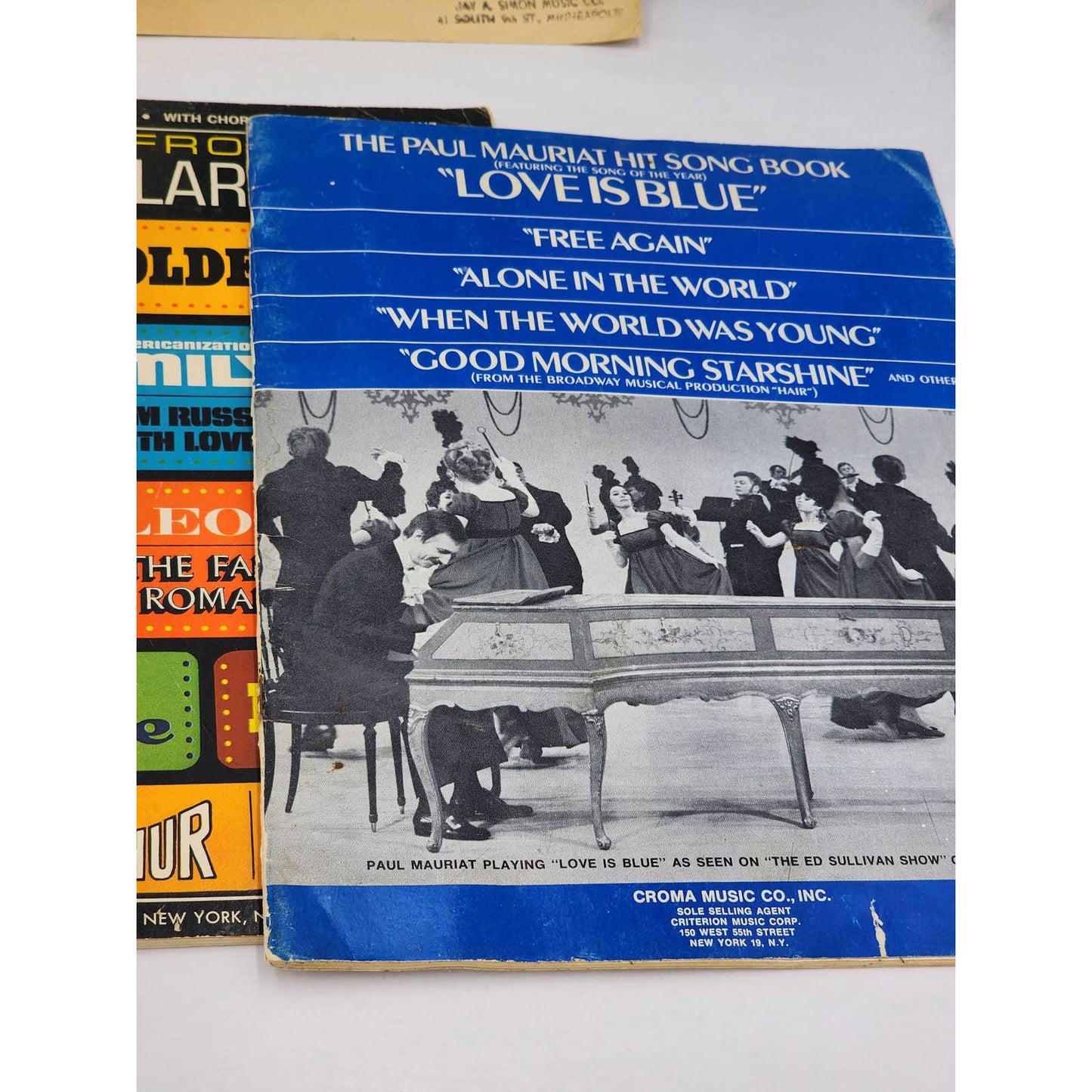 Vintage Piano Sheet Music Rhythmic Variety Eastern Star Marches Star Dance Love