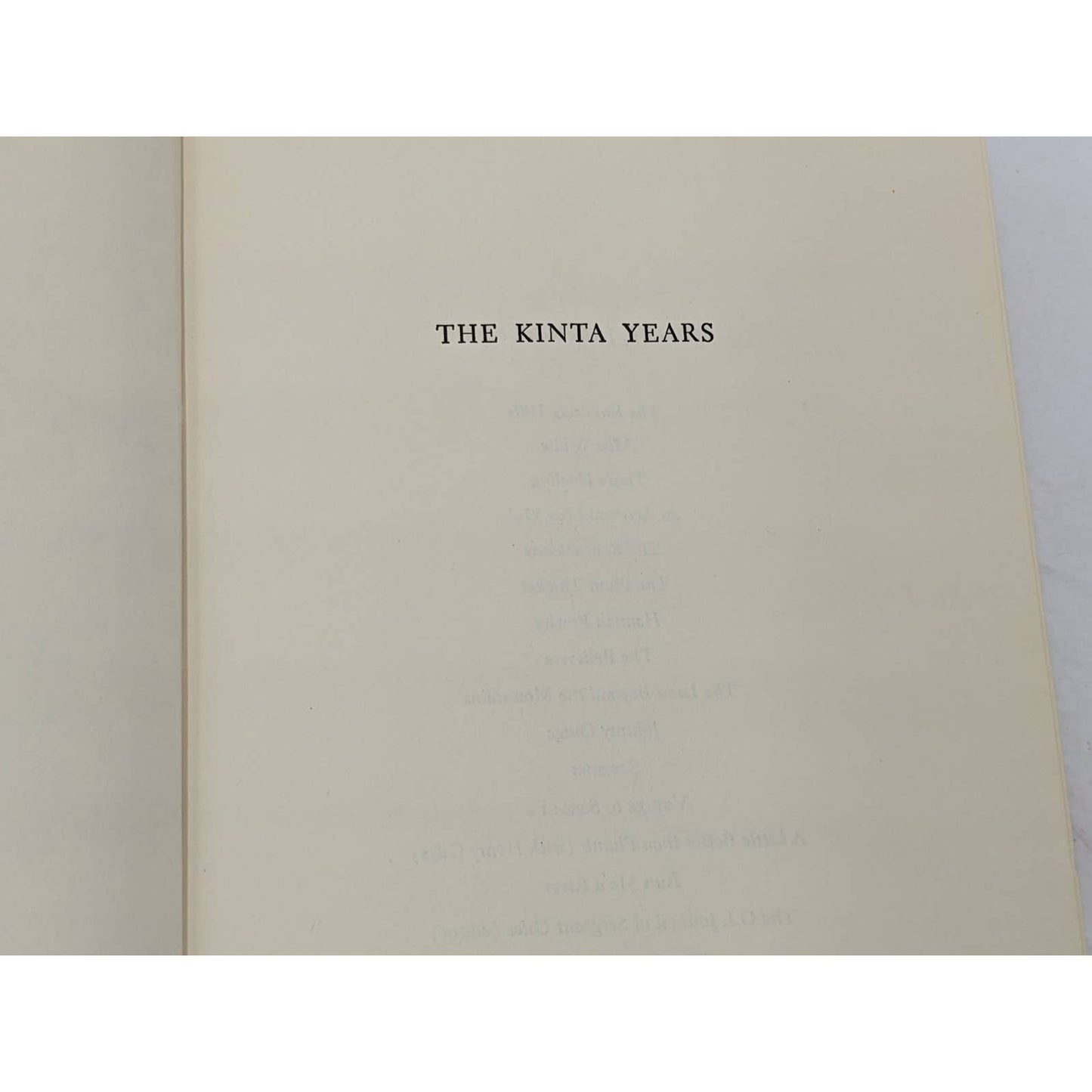 Kinta Years By Janice Holt Giles Vintage First Printing Childhood Biography 1973