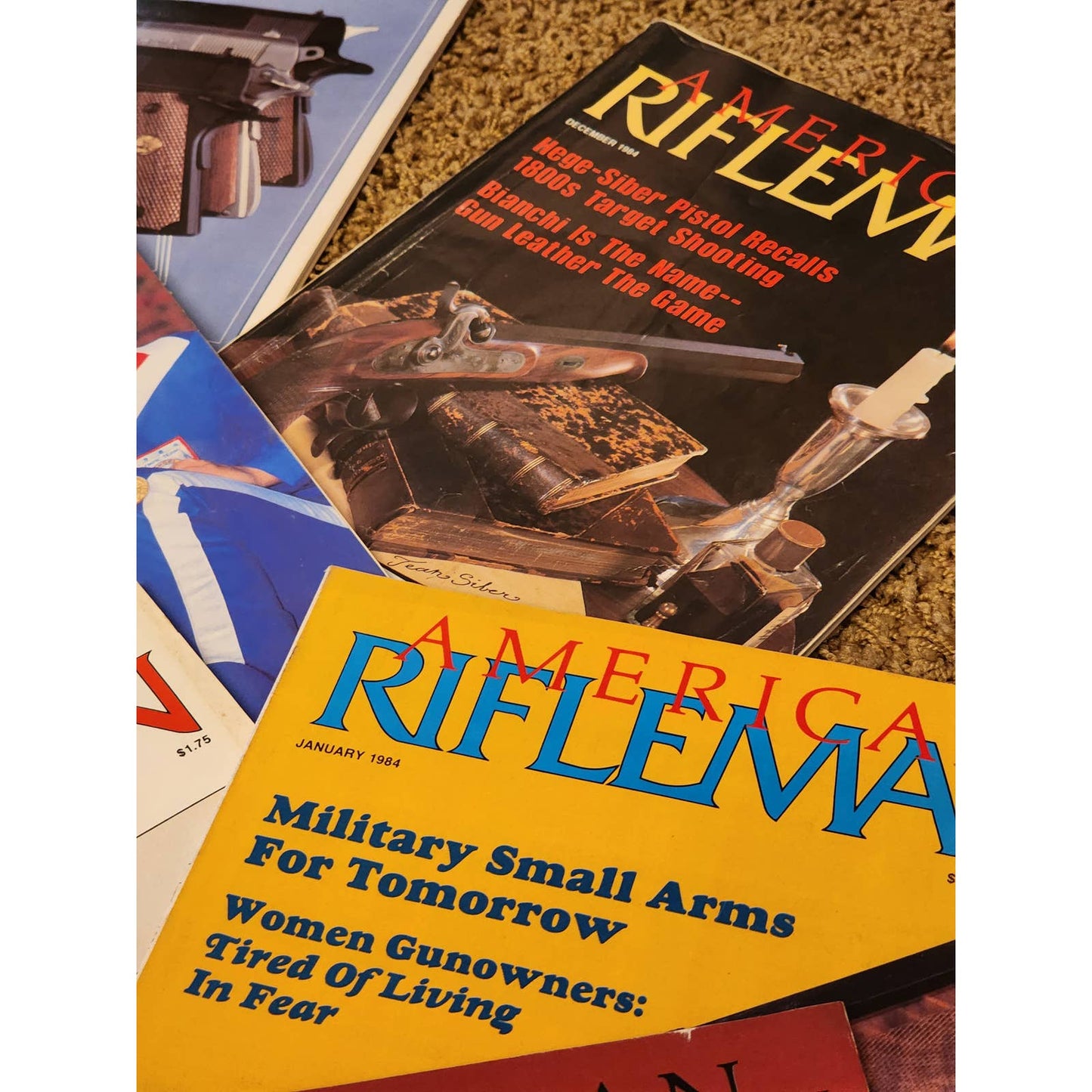 1984 The American Rifleman Magazine Lot 12 Vintage American History Hunting NRA