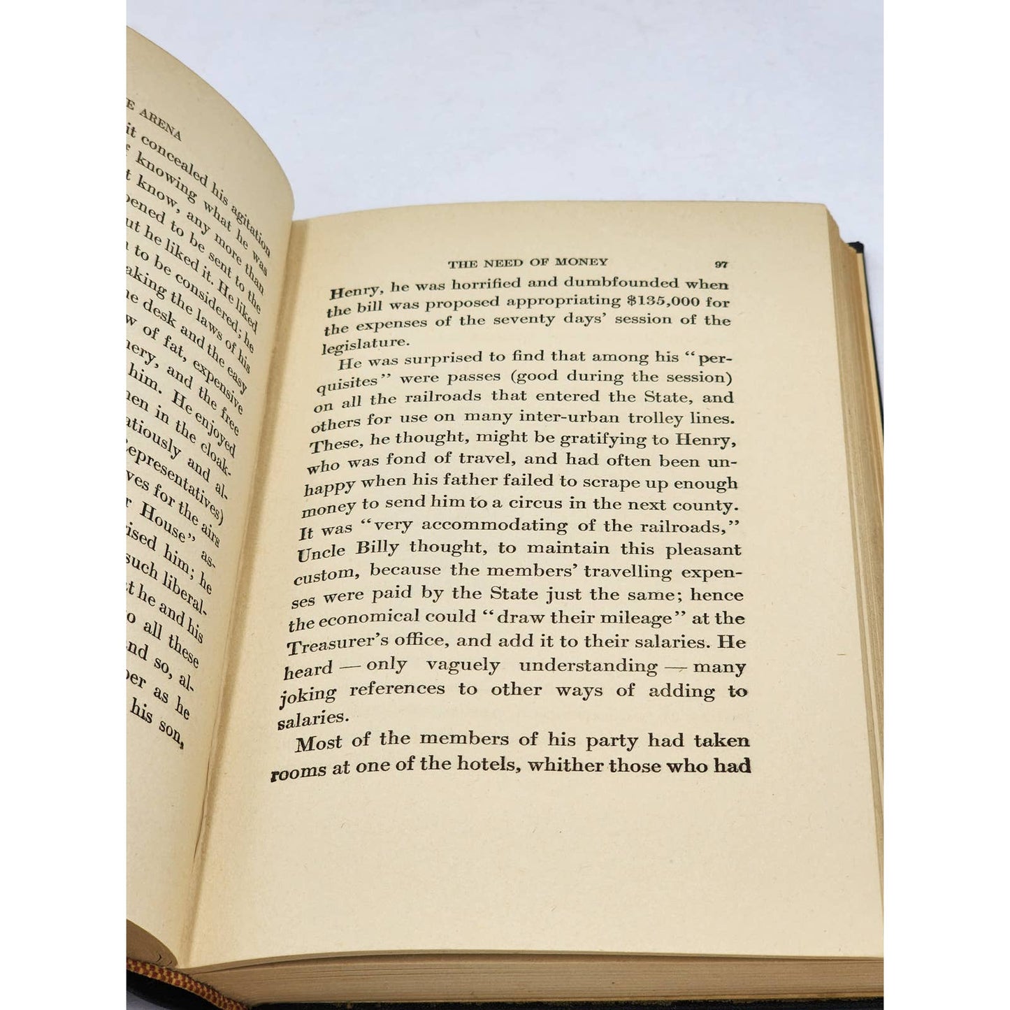 In The Arena Stories Of Political Life By Booth Tarkington Vintage 1927