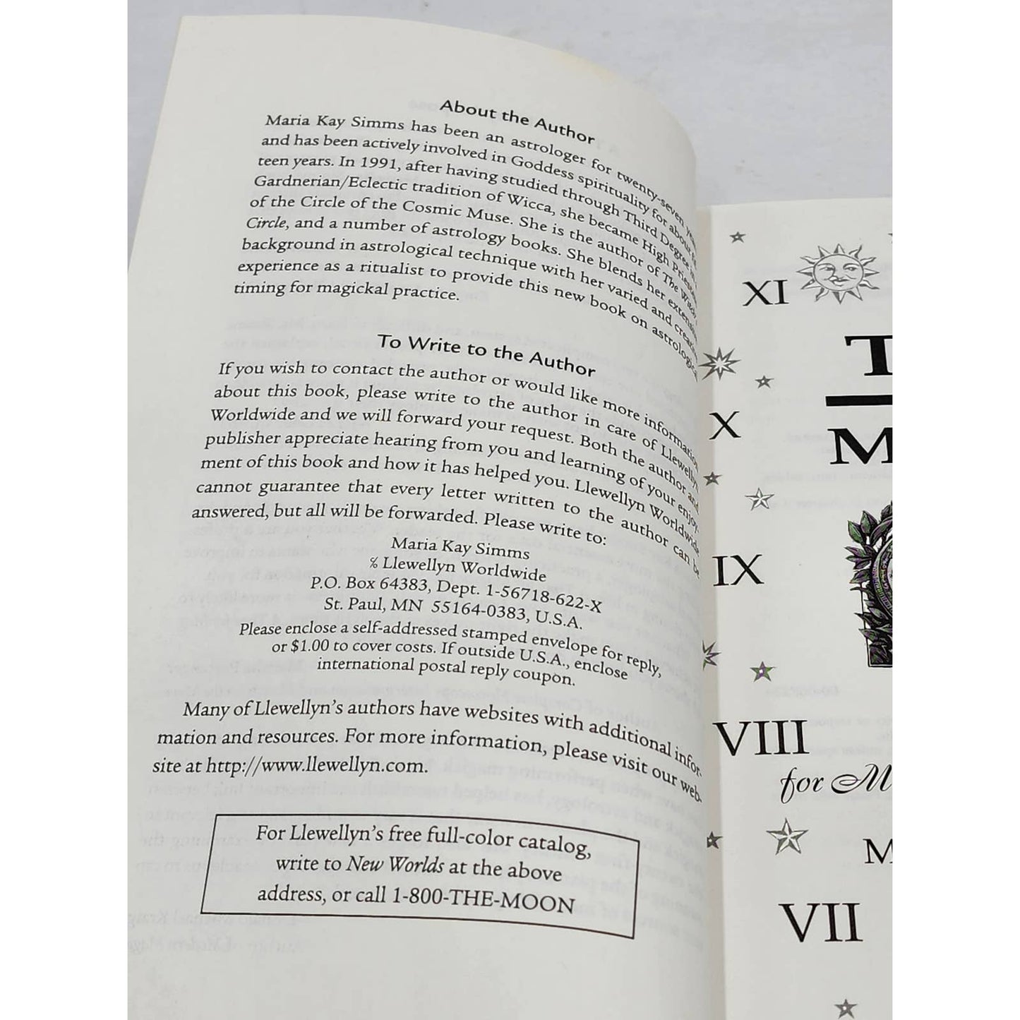 A Time For Magick Planetary Hours Mediation Ritual Spells By Maria Kay Simms 1st