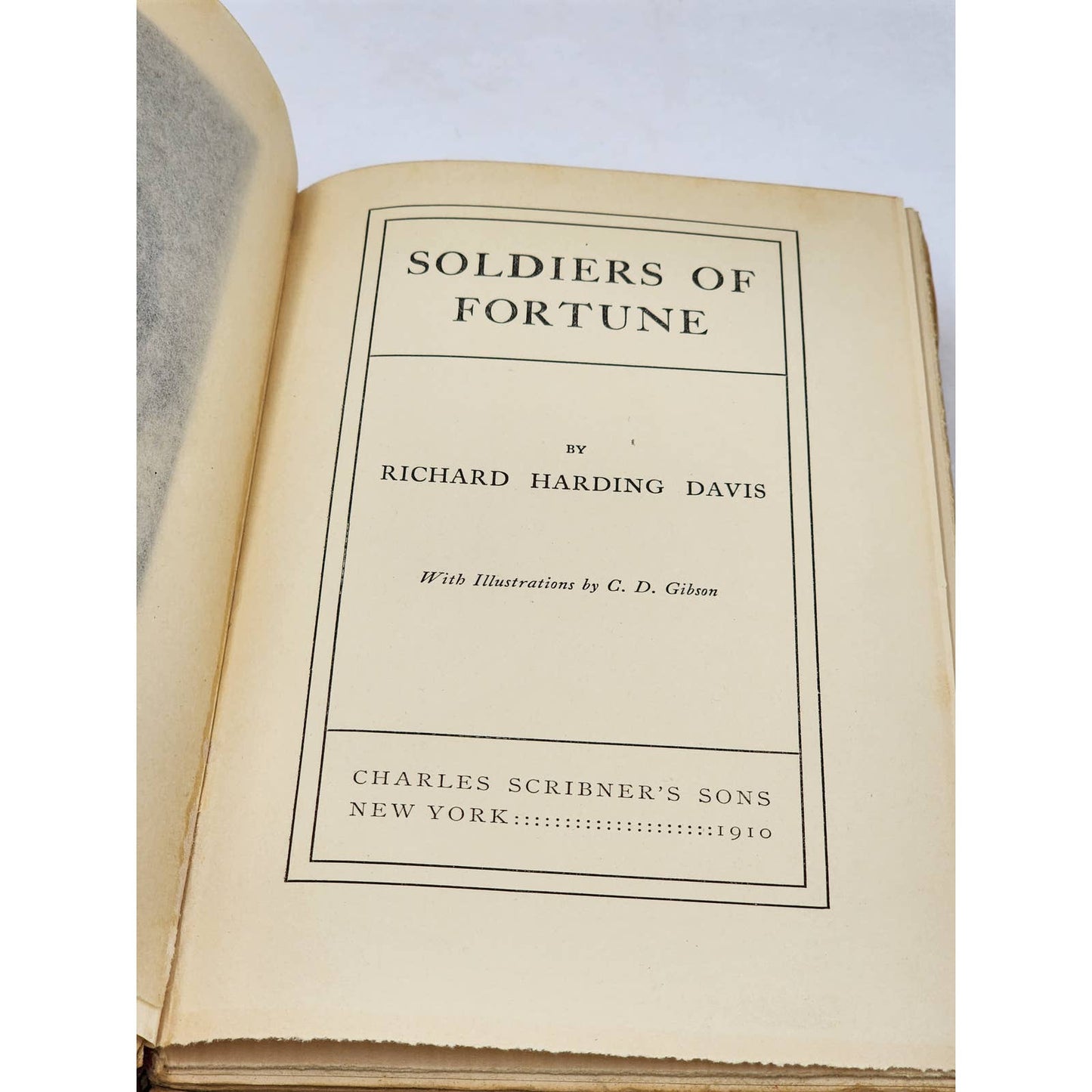 Soldiers Of Fortune By Richard Harding Days Antiquarian Antique 1910