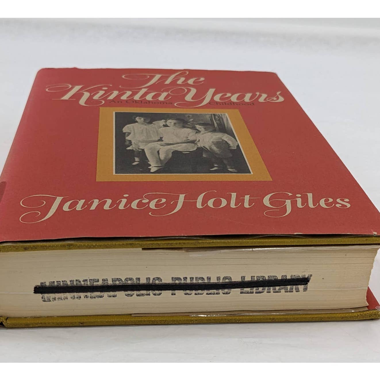 Kinta Years By Janice Holt Giles Vintage First Printing Childhood Biography 1973