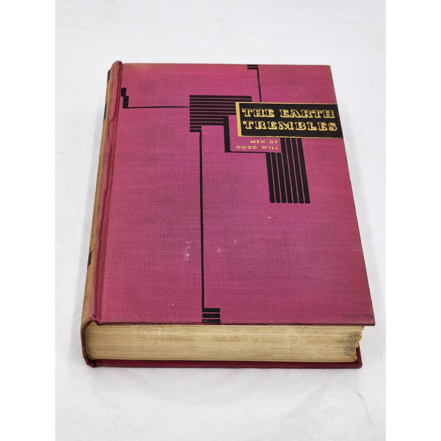 Earth Trembles Men Of Good Will By Jules Romains Vol 5 1st American Edition 1936