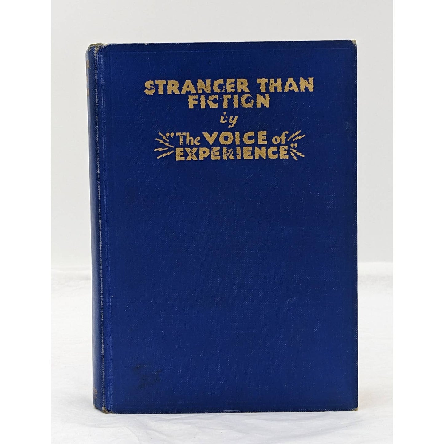 Stranger Than Fiction By The Voice Of Experience Vintage Novel 1934