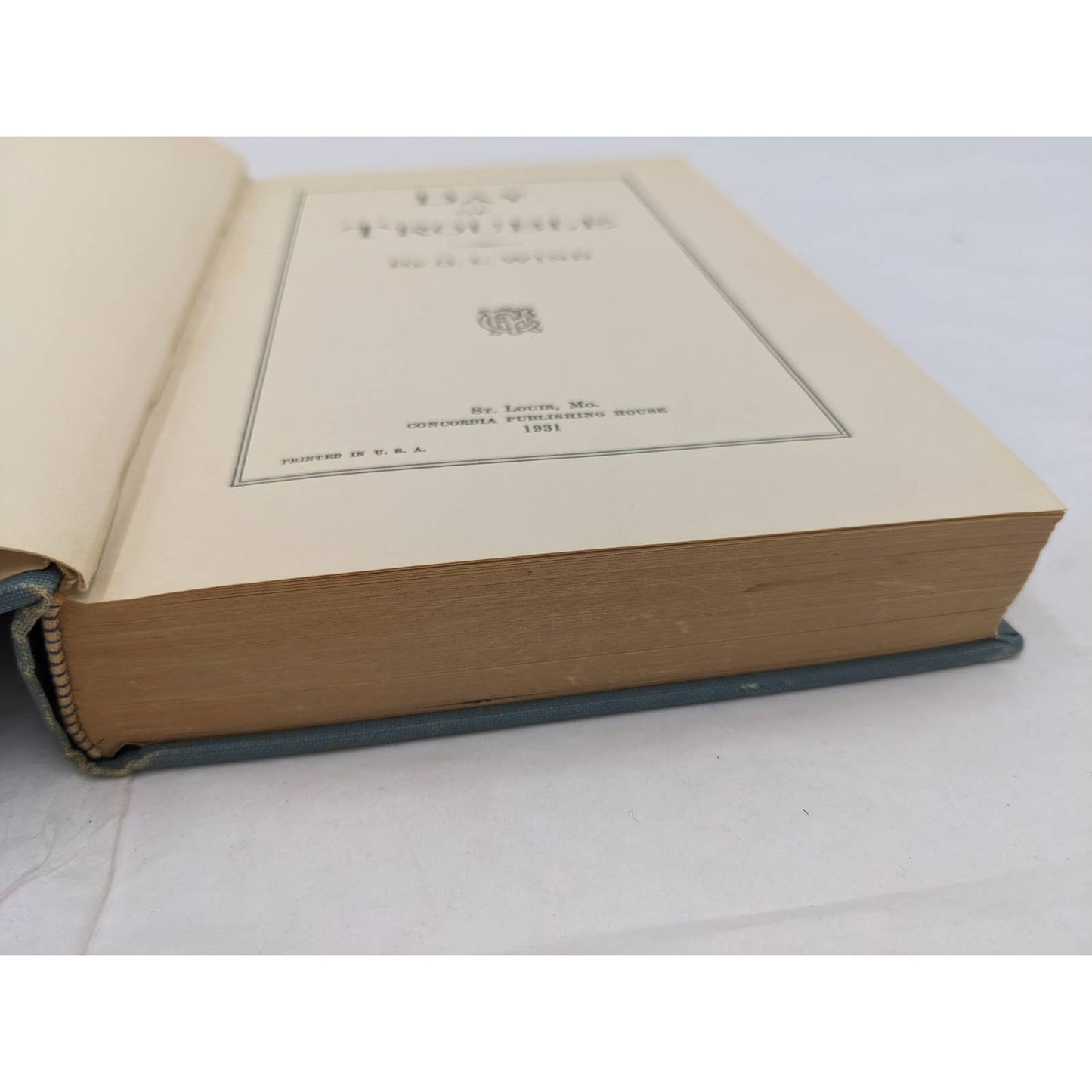 Day Of Trouble By G.L. Wind Vintage Novel Book 1931