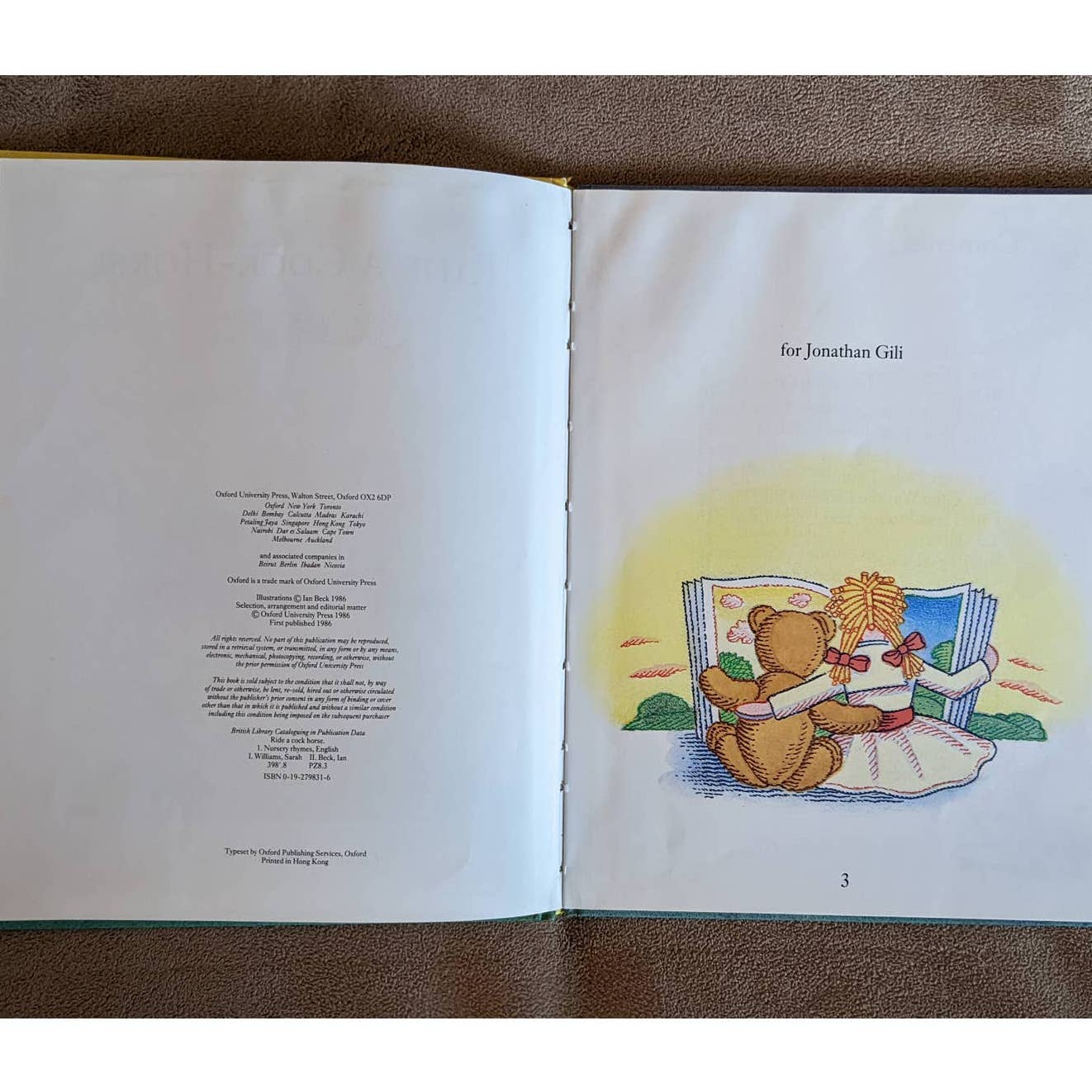 Ride A Horse: Jogging Rhymes, Lullabies 1986 Illustrated Bedtime Reading