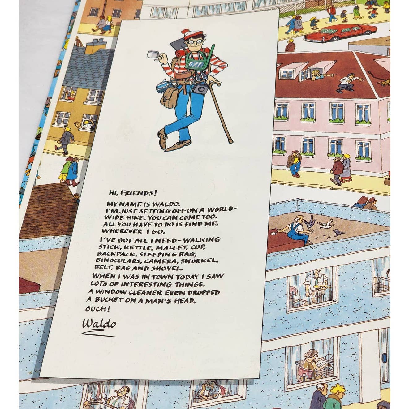 Wheres Waldro By Martin Handford Vintage Childrens Book First U.S. Edition 1987