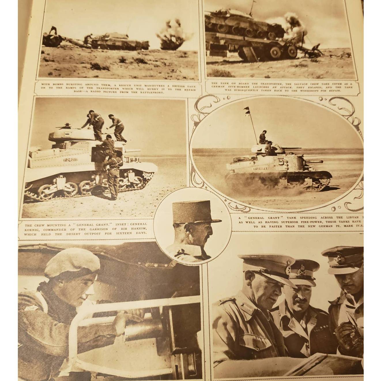 Vintage Illustrated London News Magazine Issue Vintage Ads WW2 June 20 1942