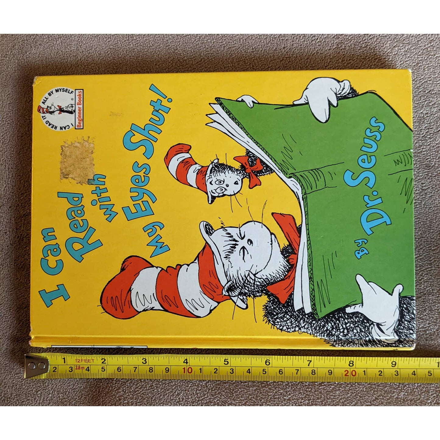 Vintage 1978 Dr. Seuss I Can Read With My Eyes Shut! B-64 Edition