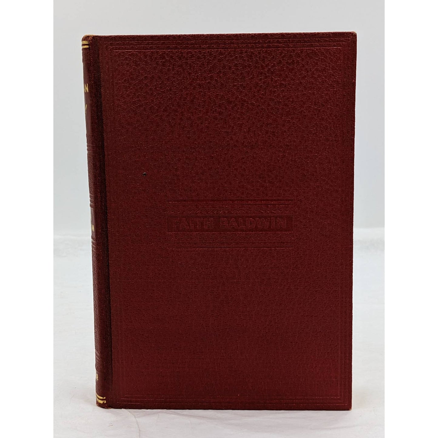 American Family By Faith Baldwin Period 1862-1917 Hardcover Vintage Novel 1935
