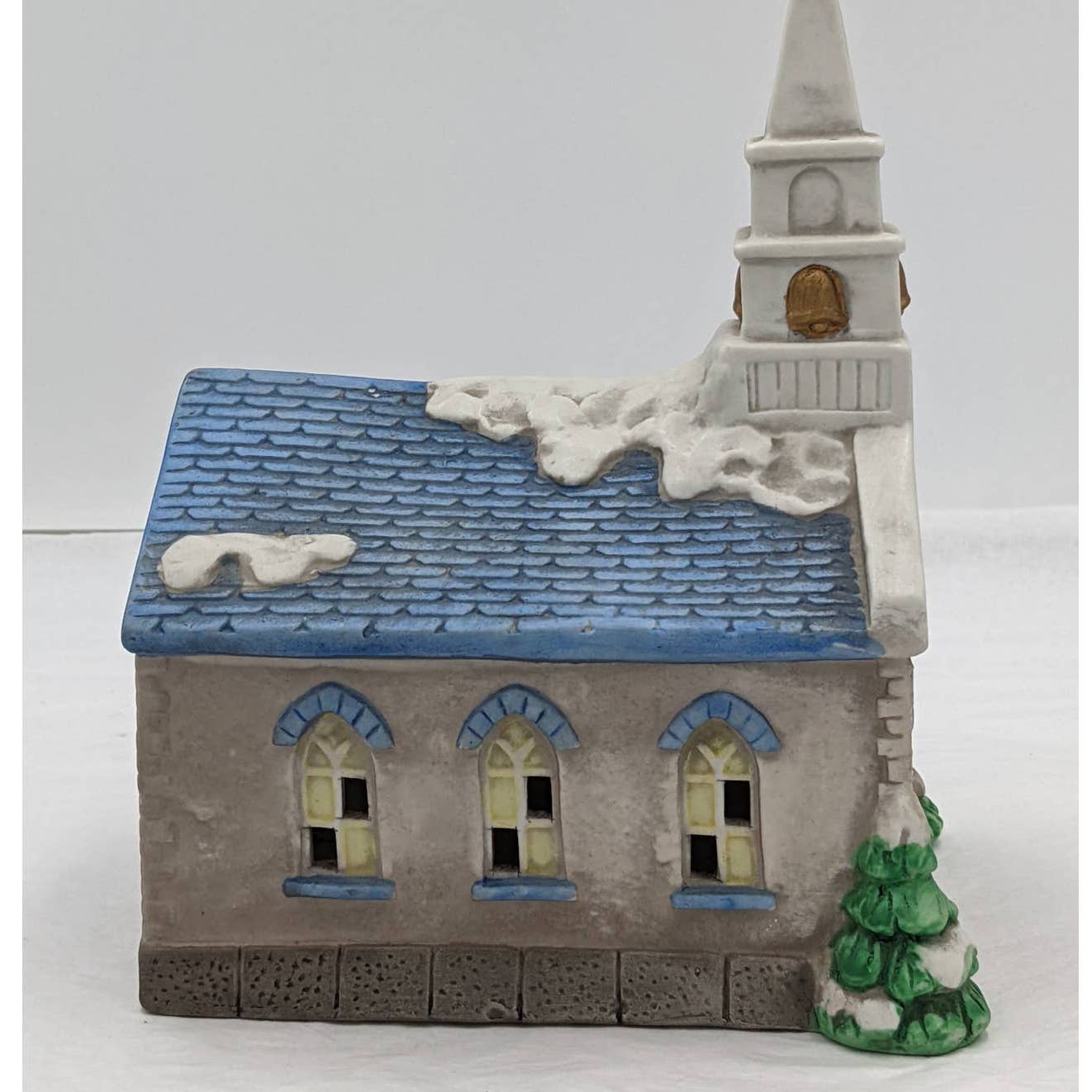 Vintage Americana Church Holiday Christmas Village National Decorations