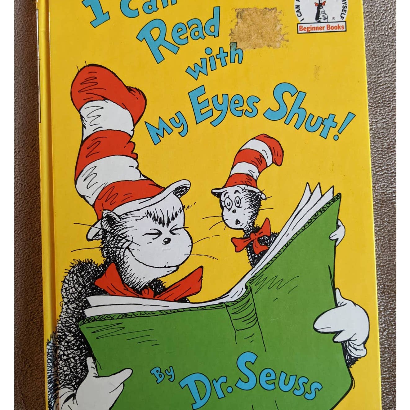 Vintage 1978 Dr. Seuss I Can Read With My Eyes Shut! B-64 Edition
