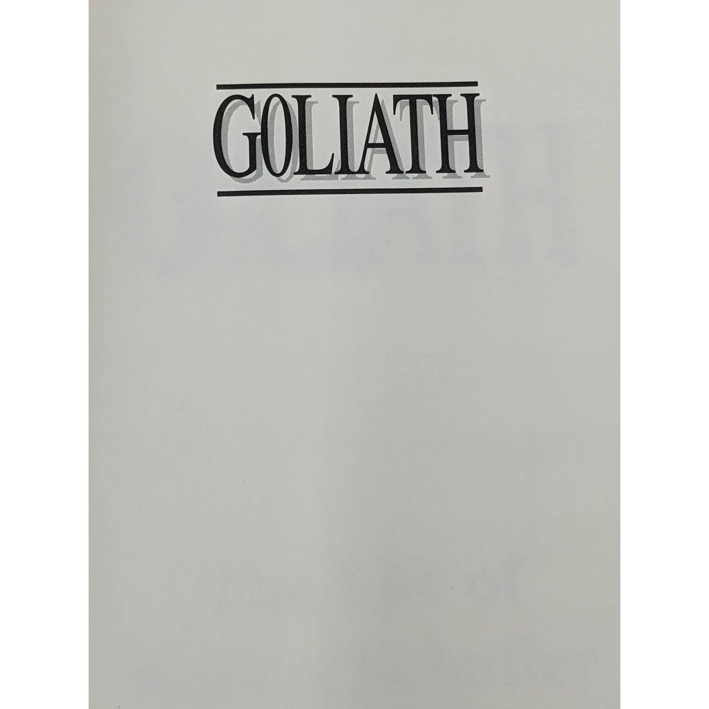 Goliath Life Of Robert Schuller By James Penner Leather Bound Collectors Edition
