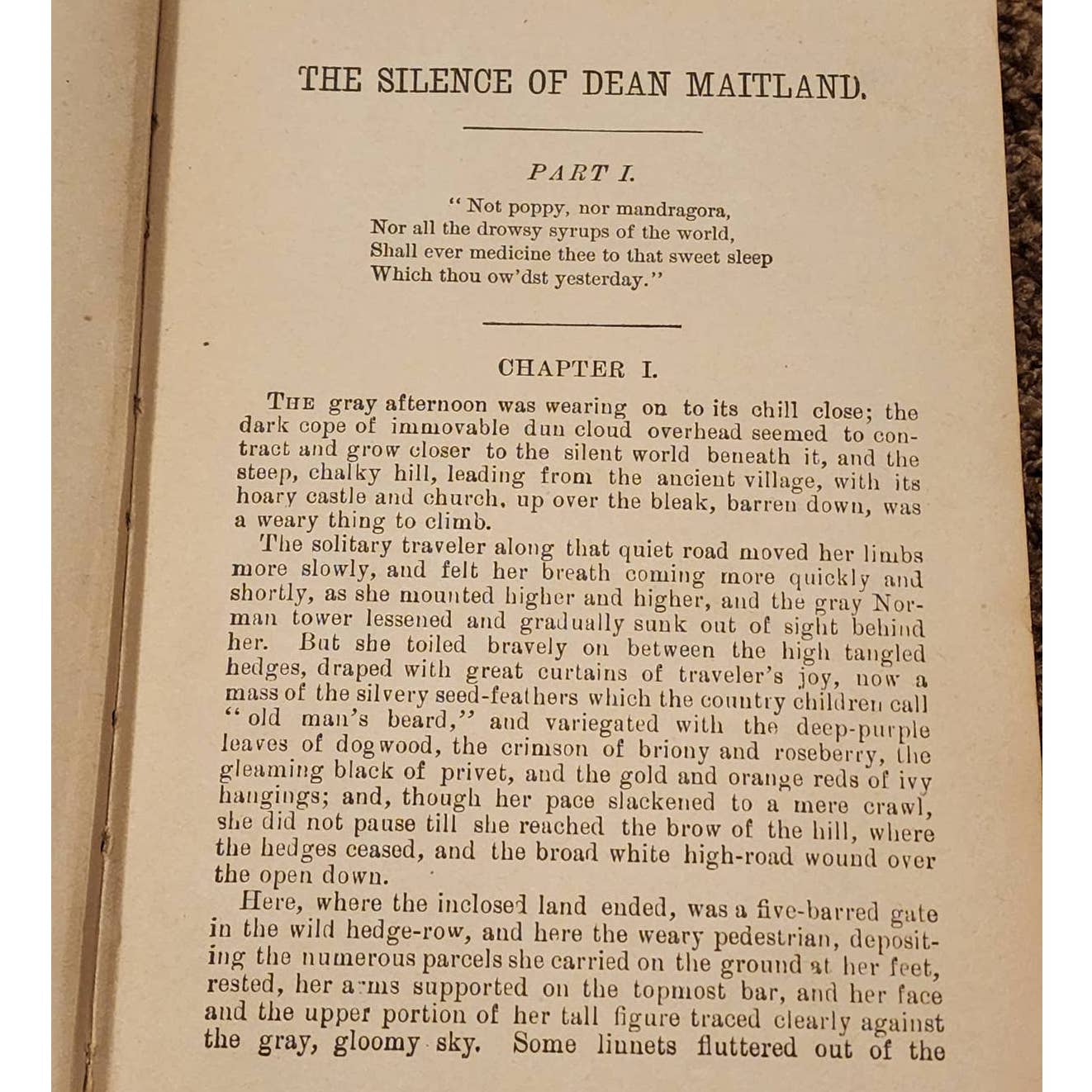 The Silence Of Dean Maitland By Maxwell Gray Arundel Series, A Novel