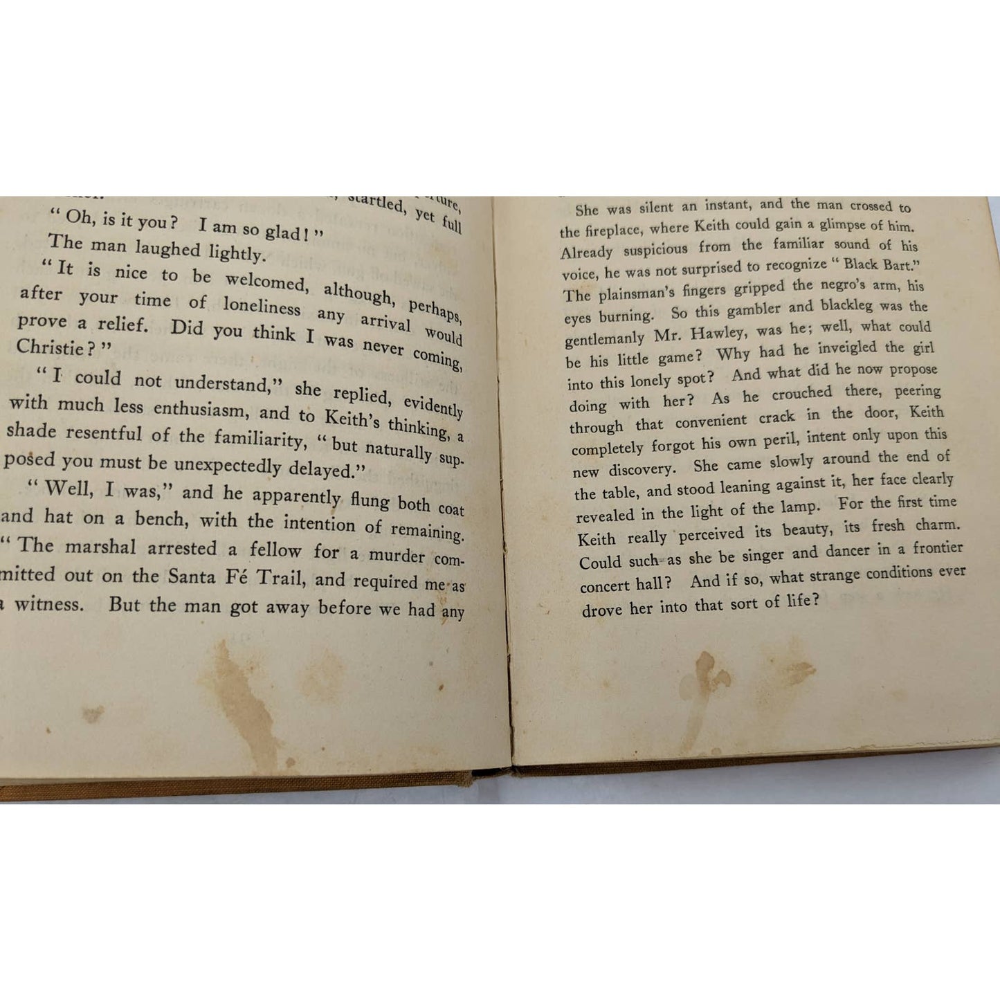 Keith Of The Border A Tale Of The Plains By Randall Parrish Antiquarian 1910