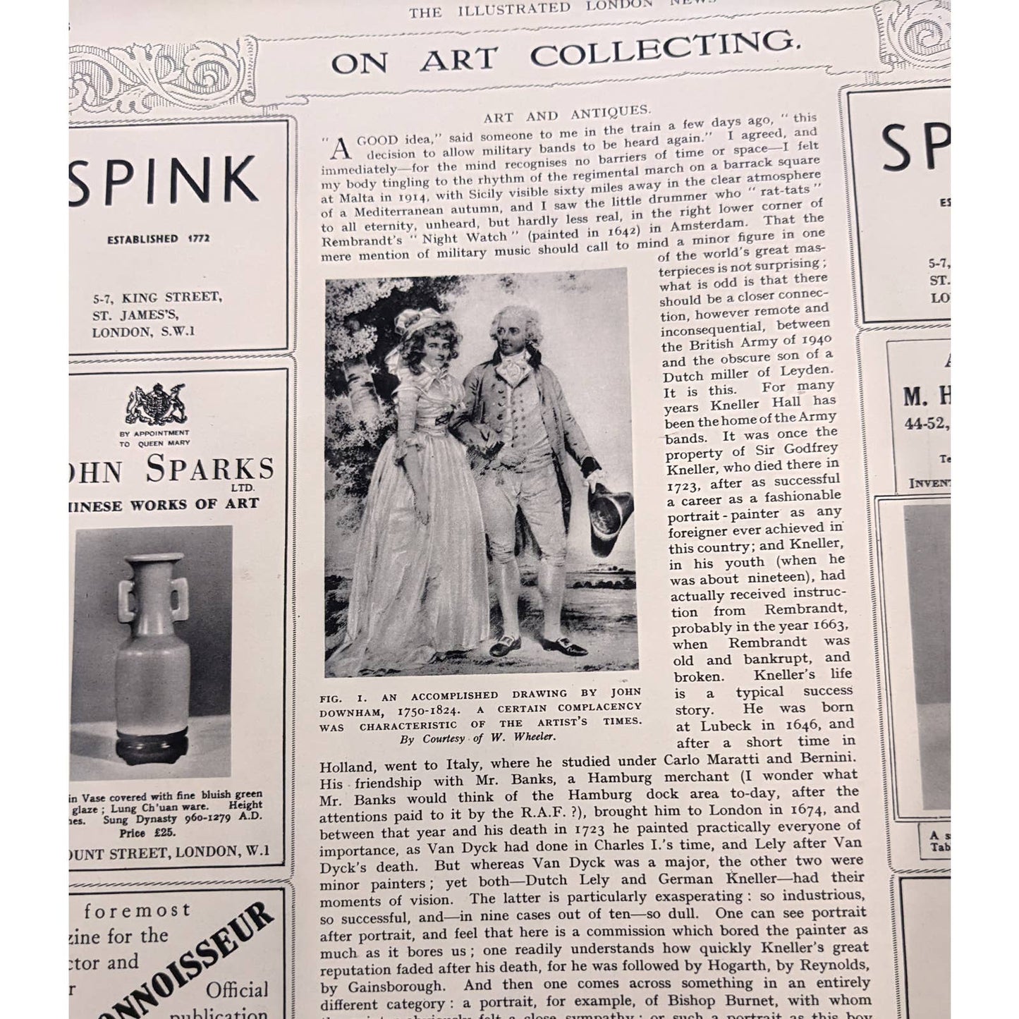 Vintage Illustrated London News Magazine Issue History August 17, 1940