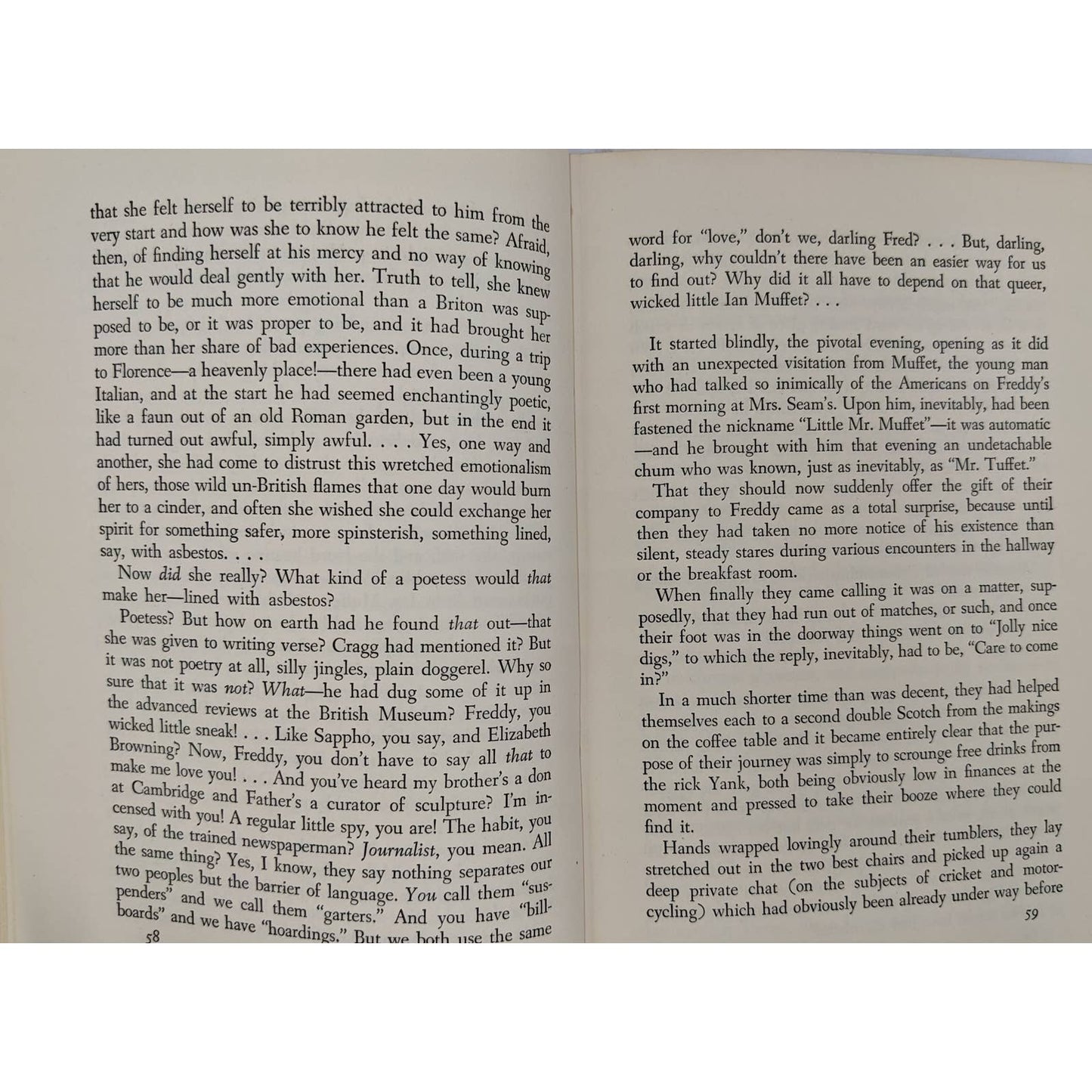 In Another Country By David Davidson First Printing Vintage Novel 1950