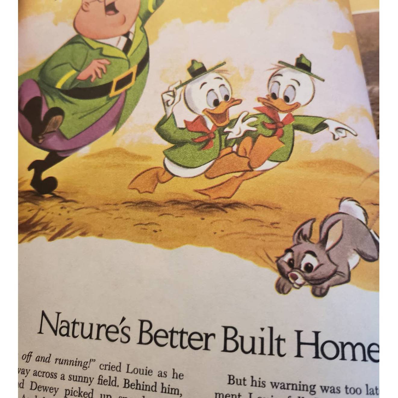 Vintage 1977 Walt Disney Adventures In Fact Book Parade of Fun, Fantasy, Fiction