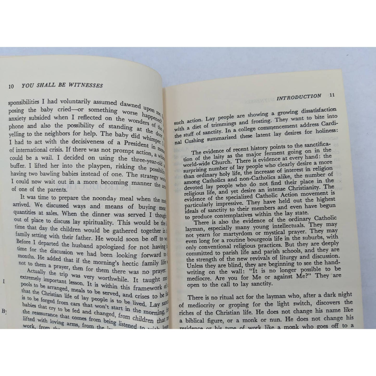 You Should Be Witness By Dennis Geaney Paperback Vintage Catholic Layman 1964