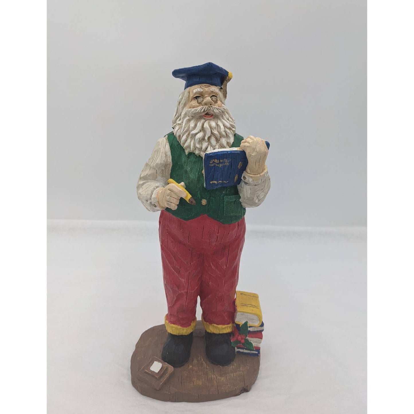 Vintage Santa Claus Checklist His List Naughty or Nice 10" Tall