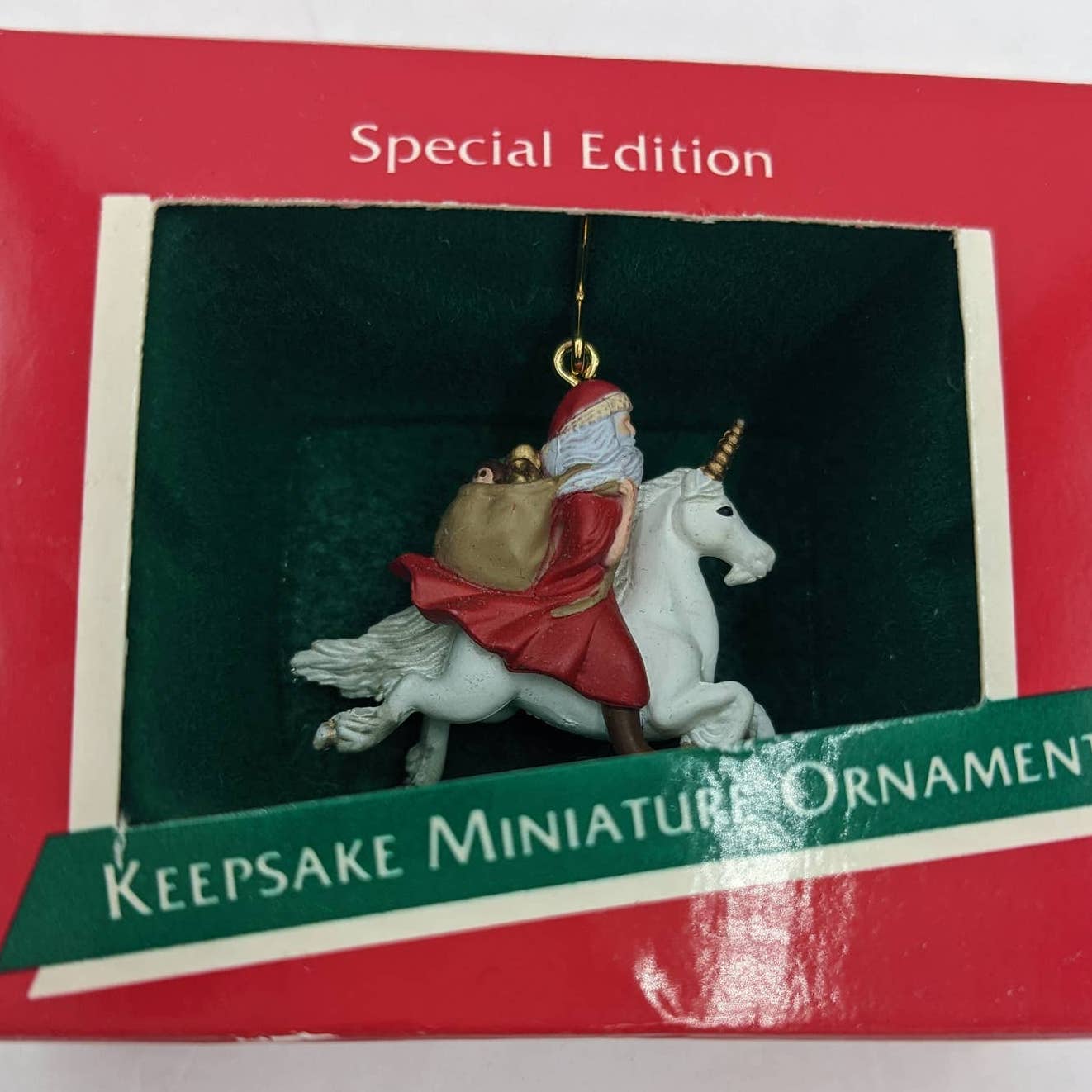 Hallmark Ornaments Vintage Santa Lot Visit From Santa Magic Ride Blimp W/Box